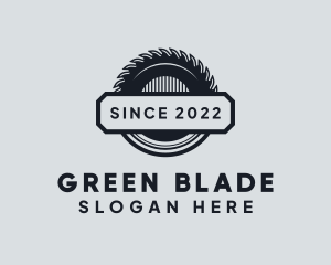 Carpenter Saw Blade logo design