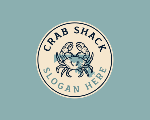 Blue Crab Maryland logo design