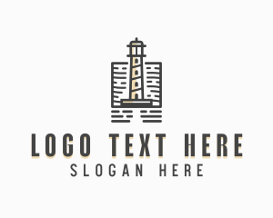 Coastal - Coastal Harbor Lighthouse logo design
