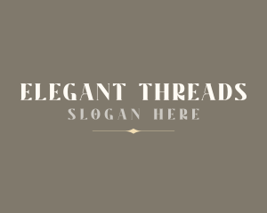 Elegant Luxury Salon logo design