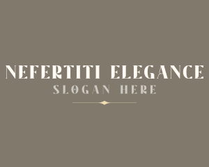 Elegant Luxury Salon logo design