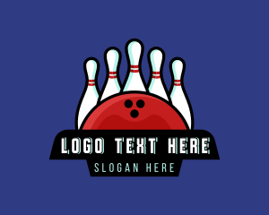 Bowling Alley - Bowling Alley Sports Tournament logo design