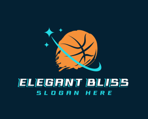 Sports Basketball Game Logo
