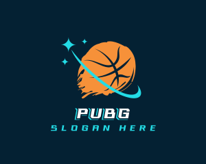 Sports Basketball Game Logo