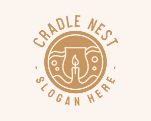 Sea Candle Jar logo design