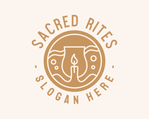 Ritual - Sea Candle Jar logo design