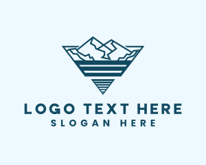 Mountaineer - Mountain Triangle Geometric logo design