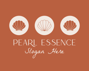 Pearl - Beauty Cosmetics Seashell logo design