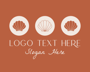 Fragrance - Beauty Cosmetics Seashell logo design