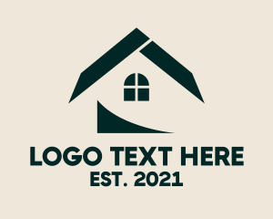 Blue - Home Builder Realty logo design