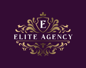 Elite Shield Crest logo design