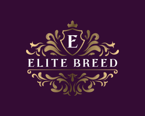 Elite Shield Crest logo design