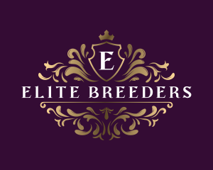 Elite Shield Crest logo design