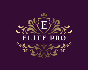 Elite Shield Crest logo design