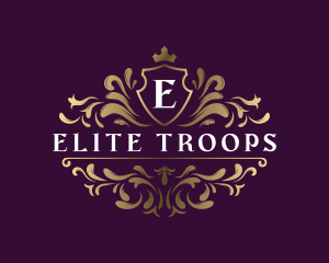 Elite Shield Crest logo design