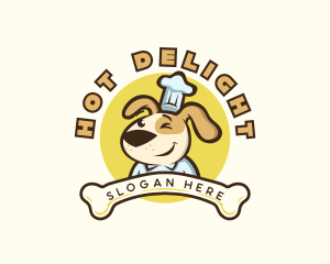 Puppy Dog Chef logo design