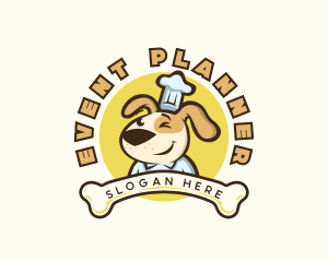 Leash - Puppy Dog Chef logo design