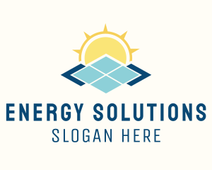 Solar Sustainable Energy  logo design