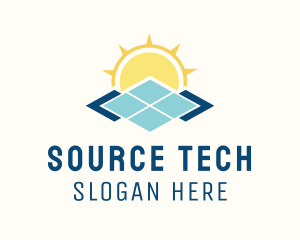 Source - Solar Sustainable Energy logo design