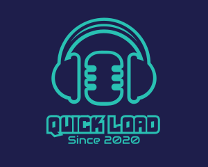 Download - Mic & Headphones logo design
