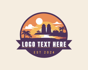 Vacation Getaway Tourism Logo