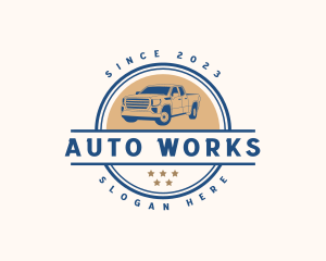 Auto Garage Car logo design