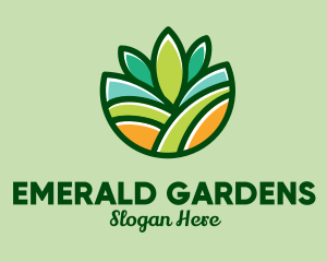 Nature Garden Farm logo design