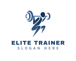 Weightlifting Fitness Workout logo design