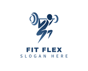 Weightlifting Fitness Workout logo design