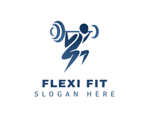 Weightlifting Fitness Workout logo design