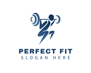 Weightlifting Fitness Workout logo design