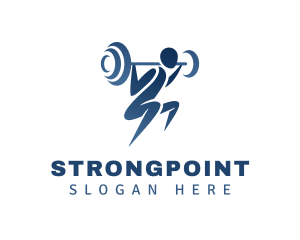 Bodybuilding - Weightlifting Fitness Workout logo design