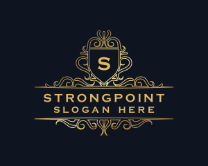 Luxury Elegant Shield Logo