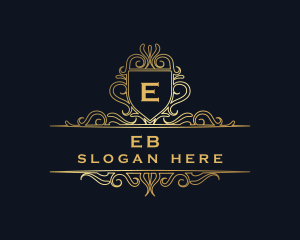Classic - Luxury Elegant Shield logo design