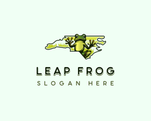 North Carolina Treefrog logo design