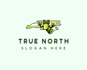 North Carolina Treefrog logo design