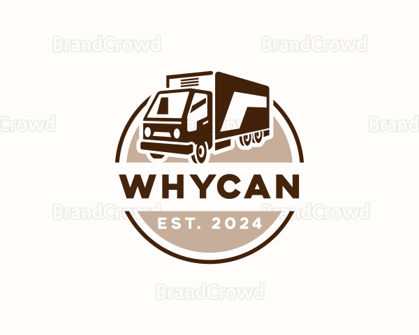 Logistics Delivery Truck Logo