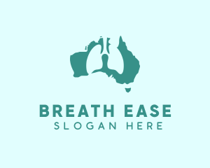 Australia Medical Lung logo design