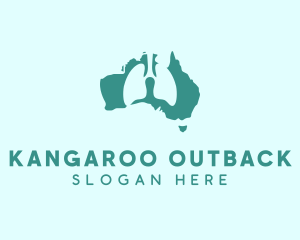 Australia - Australia Medical Lung logo design