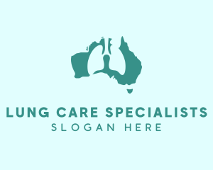 Australia Medical Lung logo design