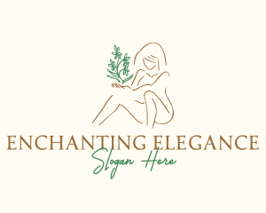 Alluring - Female Beauty Wellness logo design