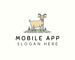 Sheep - Goat Ram Sheep logo design