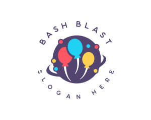 Party - Birthday Party Balloon logo design