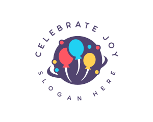 Occasion - Birthday Party Balloon logo design