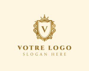 Lettermark - Luxury Shield Royalty Lettermark logo design