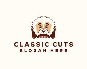 Dog Grooming Vet logo design