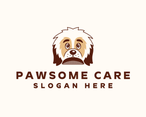 Dog Grooming Vet logo design