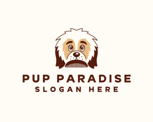 Dog Grooming Vet logo design