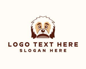 Dog Grooming Vet Logo