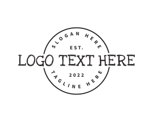 Teach - Generic Handwritten Badge logo design